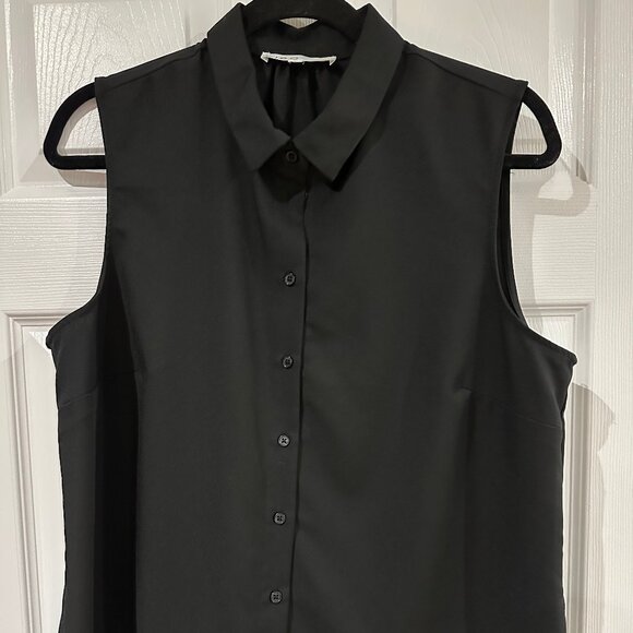 Women's - Cleo brand - sleeveless button down blouse - Picture 1 of 5
